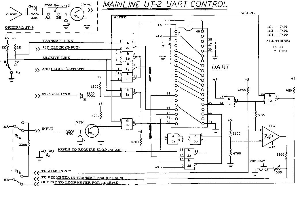 Mainline UT-2 schematic
